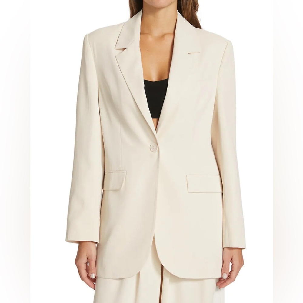 Astr Cream Women's Blazer